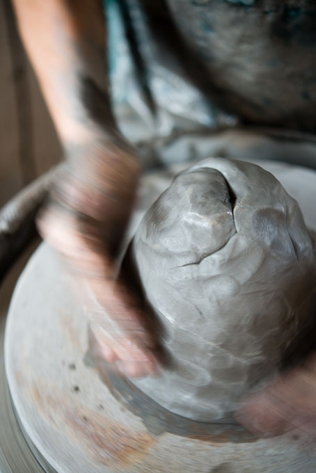 Micki Schloessingk in her studio 2016